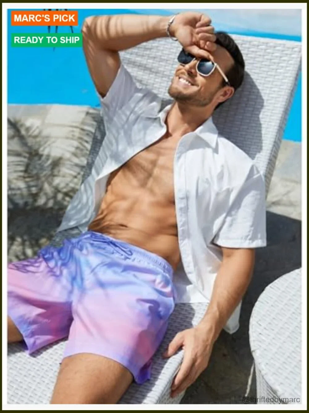 Men's Swim Trunks with Mesh Lining Quick Dry Board Shorts 7/9 inch Pockets
